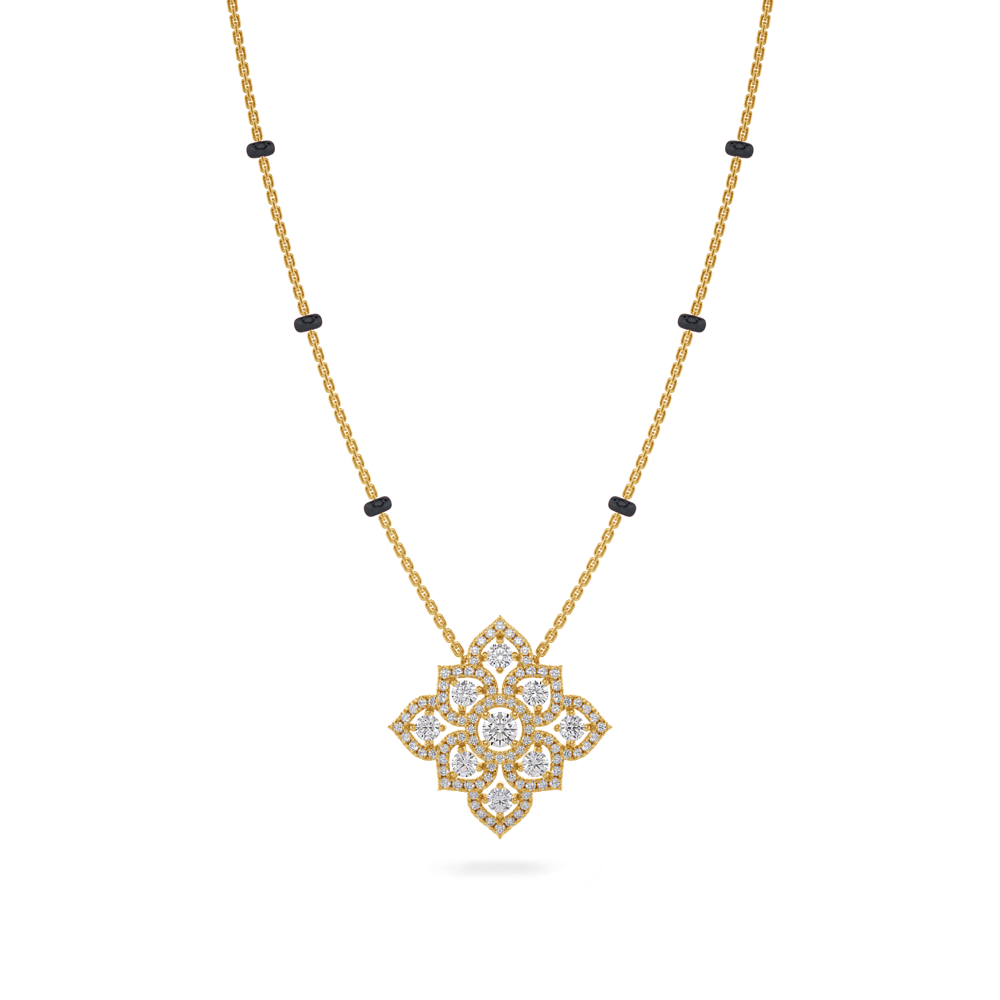 Png diamond 2025 mangalsutra pendant
