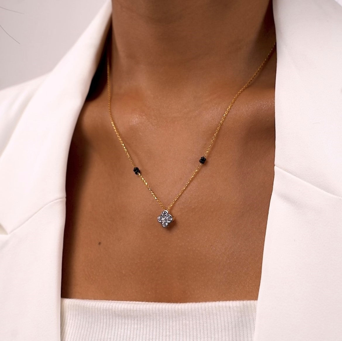 Lekha Diamond Mangalsutra - Main Image